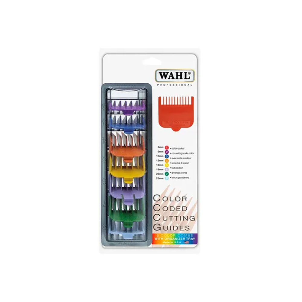 Peines Guía Wahl Professional De Colores Nro 1-8
