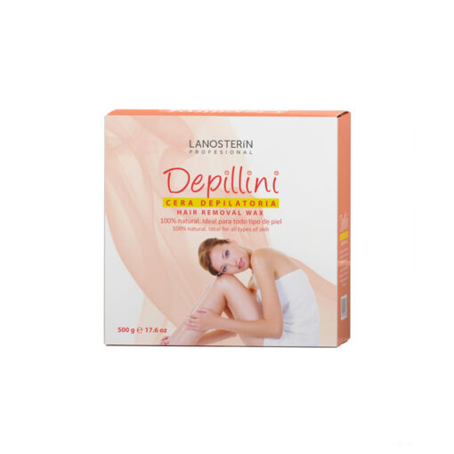Cera Depilatoria Depillini Caja x 500 gr