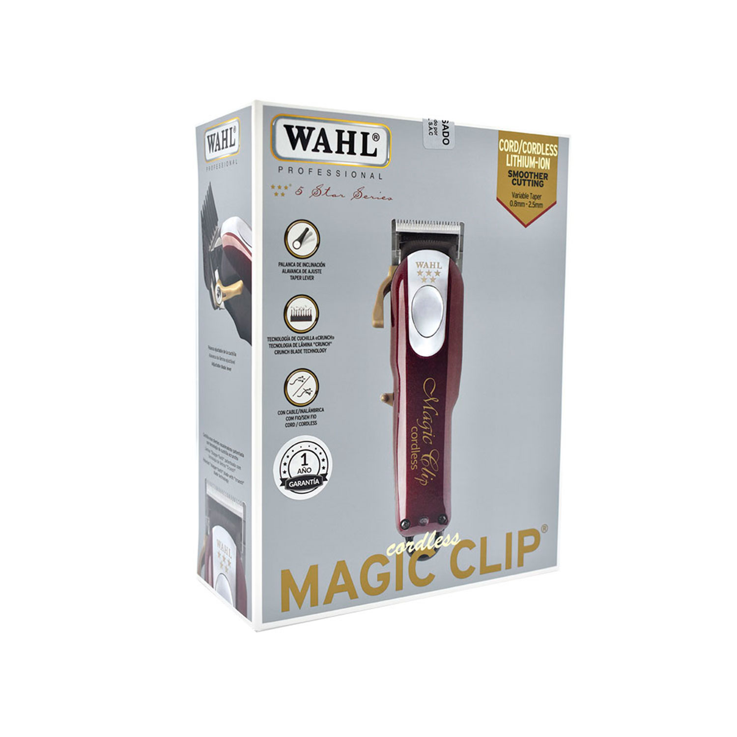 Cortadora Wahl Professional Magic Clip 5 Stars Cordless - Imagen 8