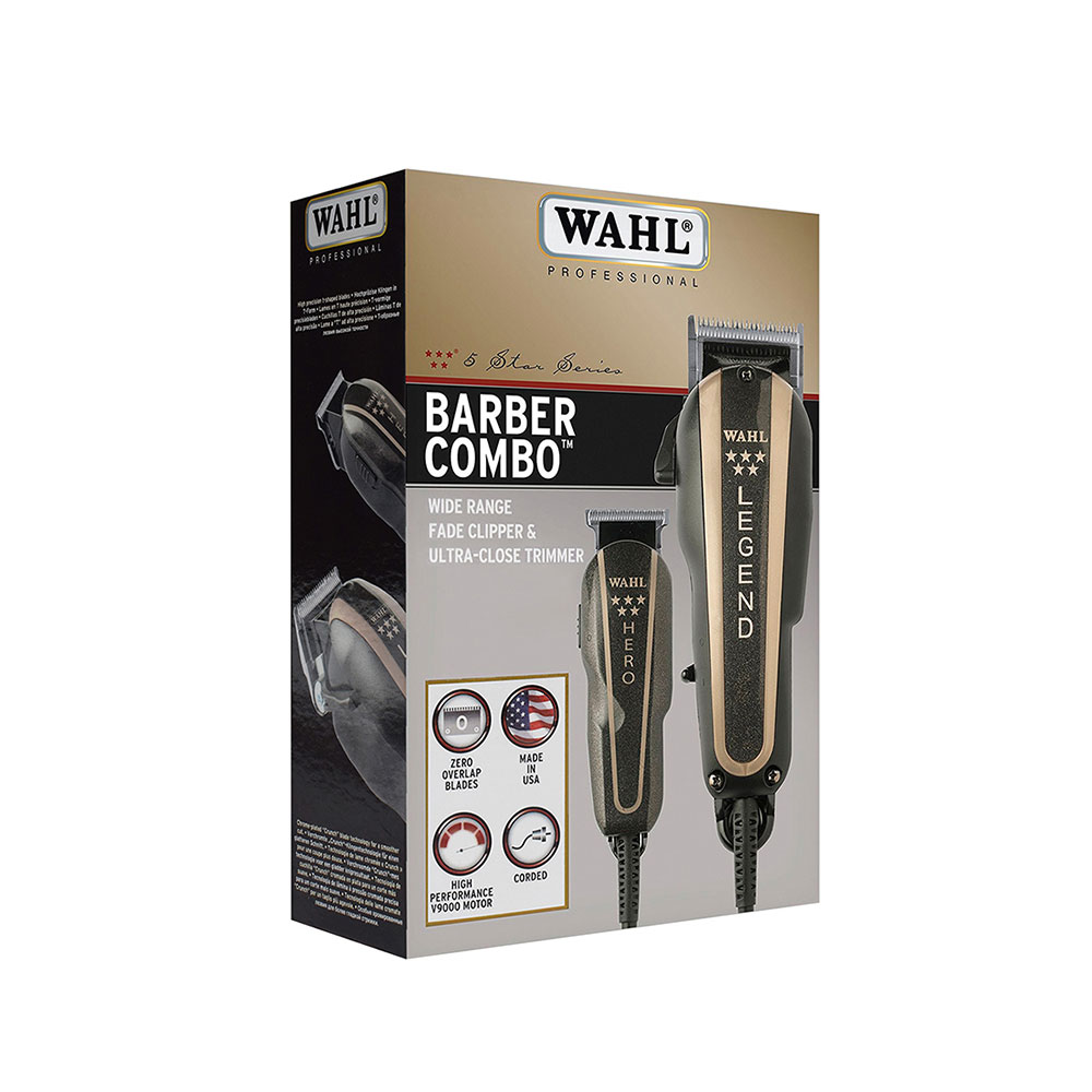 Cortadora y Patillera Wahl Professional Barber Combo - Imagen 3