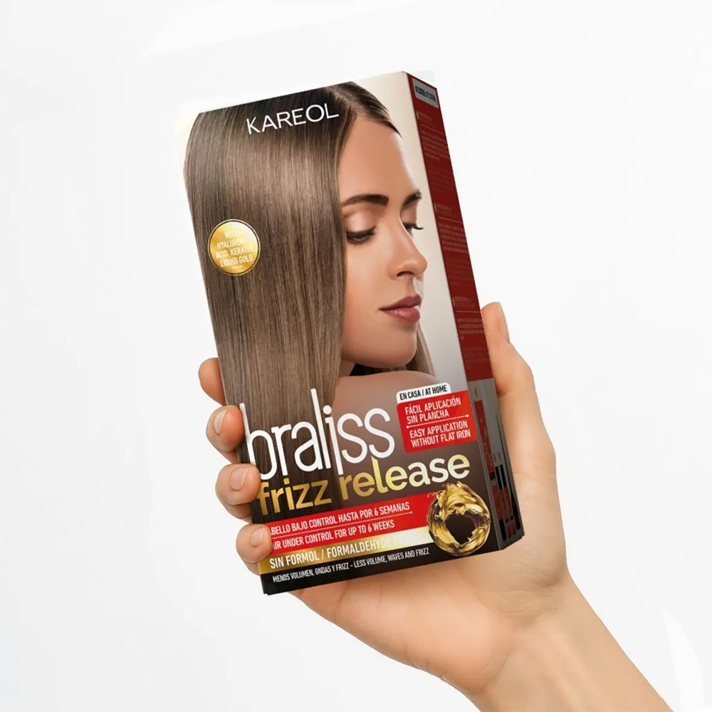 Pack Alisado Kareol Braliss Frizz Release - Imagen 4