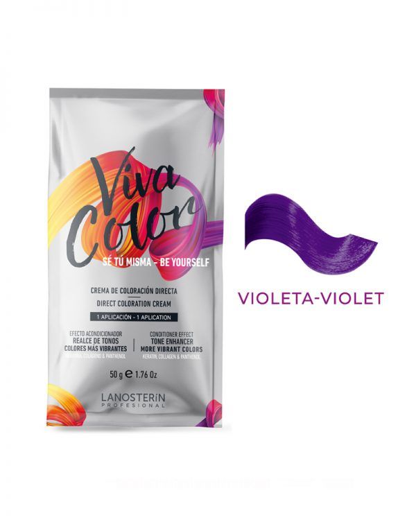 Tinte Viva Color - Violeta Sachet 50 gr