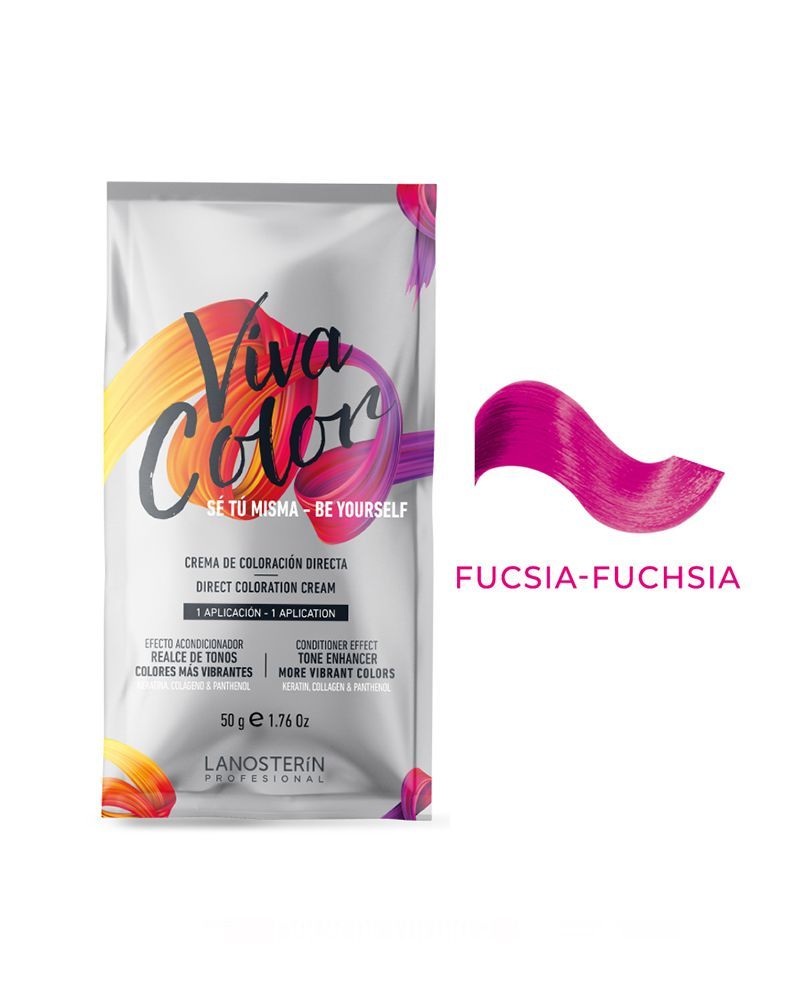 Tinte Viva Color - Fucsia Sachet 50 gr