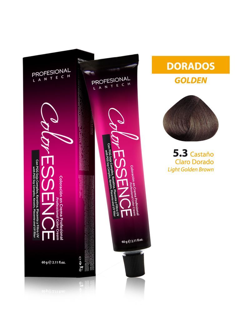 Tinte Keracolor - Castaño Claro Dorado 5.3 Tubo 70 g