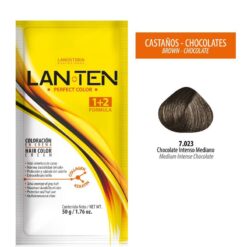 Tinte Lan Ten - Chocolate Intenso Mediano 7.023 Sachet