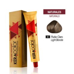 Tinte Keracolor - Rubio Claro 8 Tubo 70 g