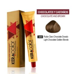 Tinte Keracolor - Rubio Claro Chocolate Dorado 8.83 Tubo 70 g