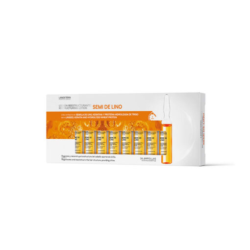 Ampolla Lanosterín Semi de Lino Loción Reestructurante Caja x 24 und