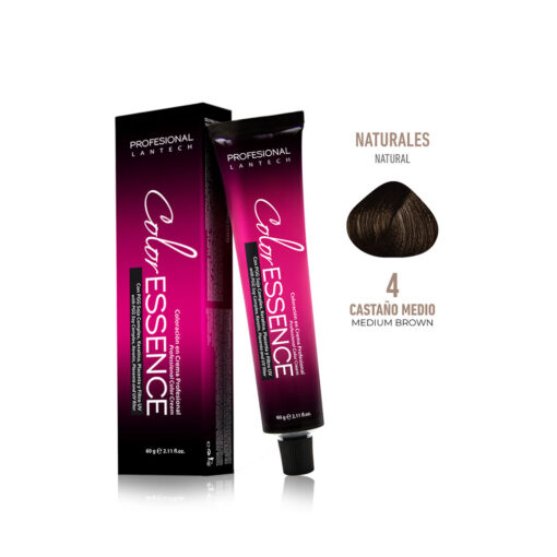 Tinte Color Essence - Castaño Medio 4 Tubo 60g