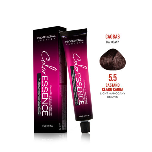 Tinte Color Essence - Castaño Claro Caoba 5.5 Tubo 60g