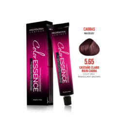 Tinte Color Essence - Castaño Claro Rojo Caoba 5.65 Tubo 60g