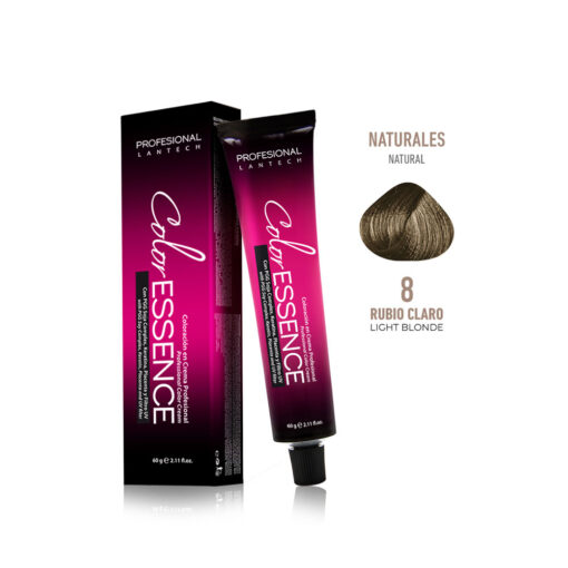 Tinte Color Essence - Rubio Claro 8 Tubo 60g