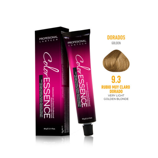 Tinte Color Essence - Rubio Muy Claro Dorado 9.3 Tubo 60g