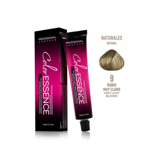 Tinte Color Essence - Rubio Muy Claro 9 Tubo 60g