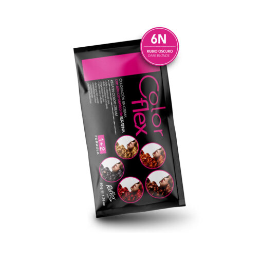 Tinte Color Flex - Rubio Oscuro 6N Sachet 50 g