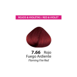 Tinte Color Flex - Rojo Fuego Ardiente 7.66 Sachet 50 g - Imagen 2