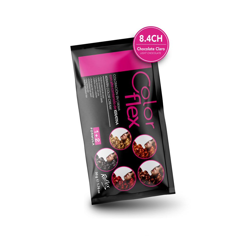 Tinte Color Flex - Chocolate Claro 8.4CH Sachet 50 g