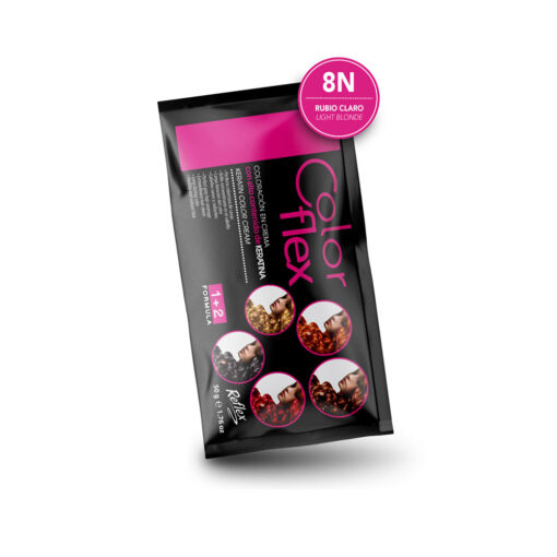 Tinte Color Flex - Rubio Claro 8N Sachet 50 g