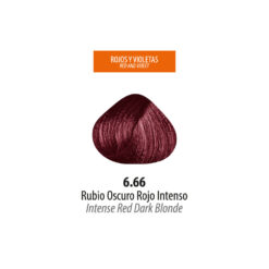 Tinte Lan Ten - Rubio Oscuro Rojo Intenso 6.66 Sachet 50 g - Imagen 2