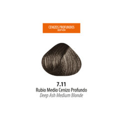 Tinte Lan Ten - Rubio Medio Cenizo Profundo 7.11 Sachet 50 g - Imagen 2