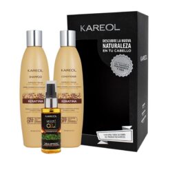 Pack Kareol - Keratina - Shamp 300ml + Acond 300ml + Multi Oil 60 ml