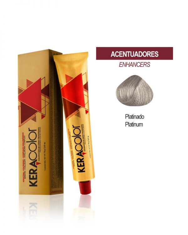 Tinte Keracolor - Platinado 1000 Tubo 70 g