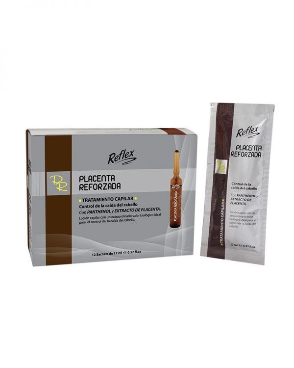 Ampollas Reflex - Placenta Reforzada Caja 12 Sachets, 17 ml c/u