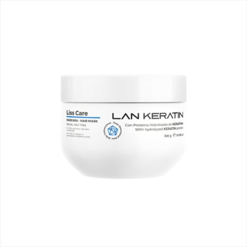 Máscara Lan Keratin Liss Care Pote X 300 Gr