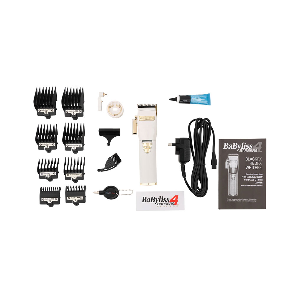 Cortadora BARBERology Gold FX White - Imagen 5