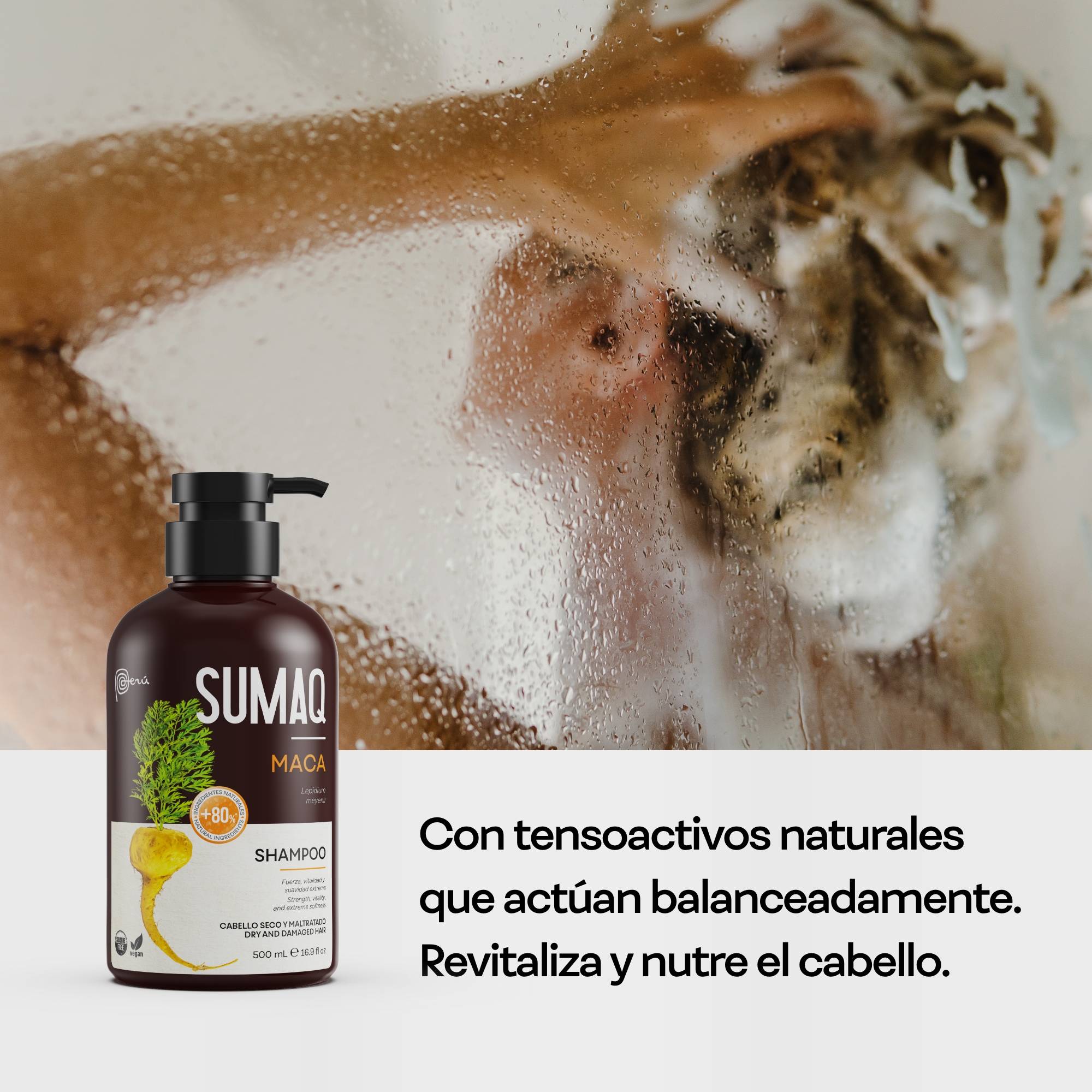 Shampoo Sumaq Maca x 500 ml - Imagen 7