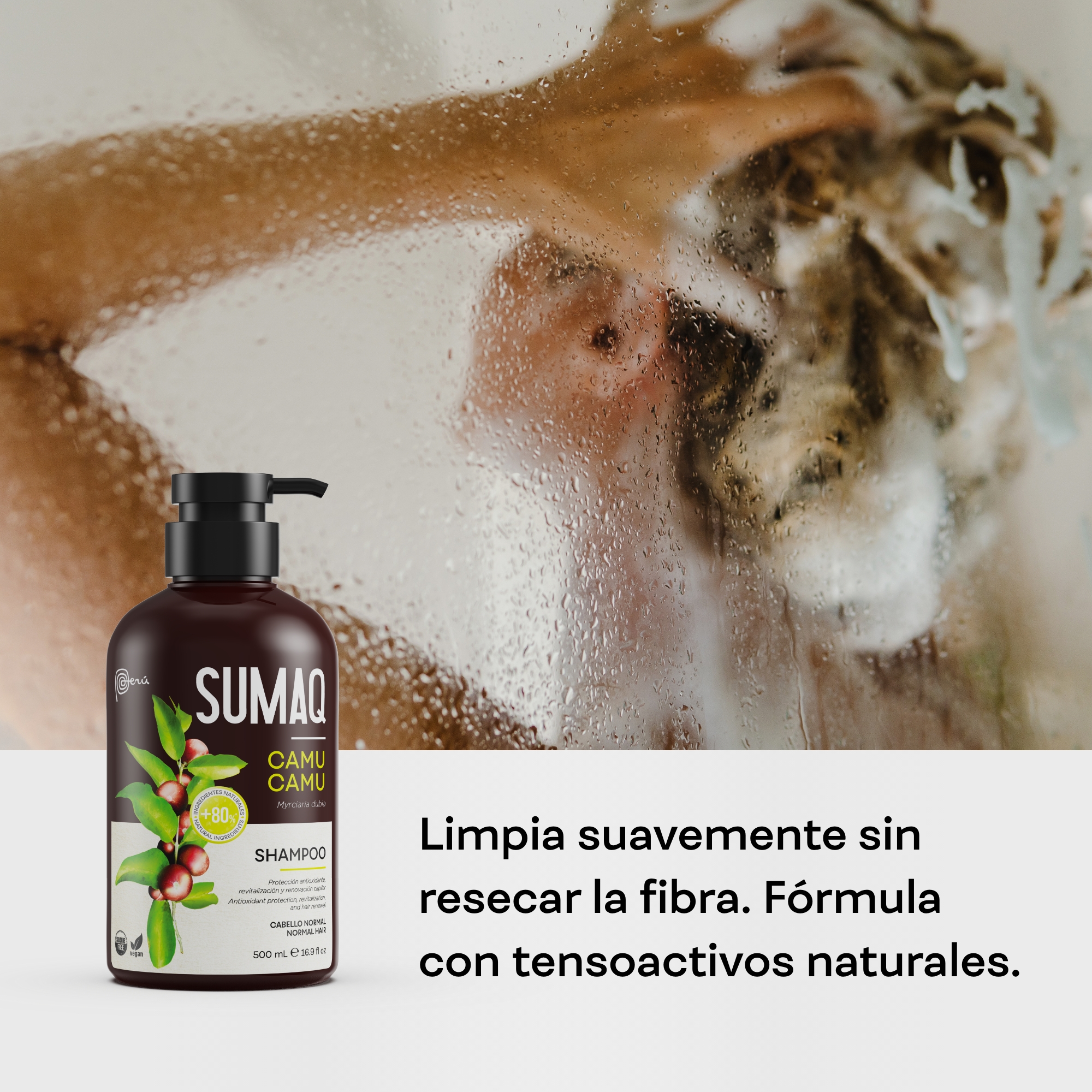 Shampoo Sumaq Camu Camu x 500 ml - Imagen 7
