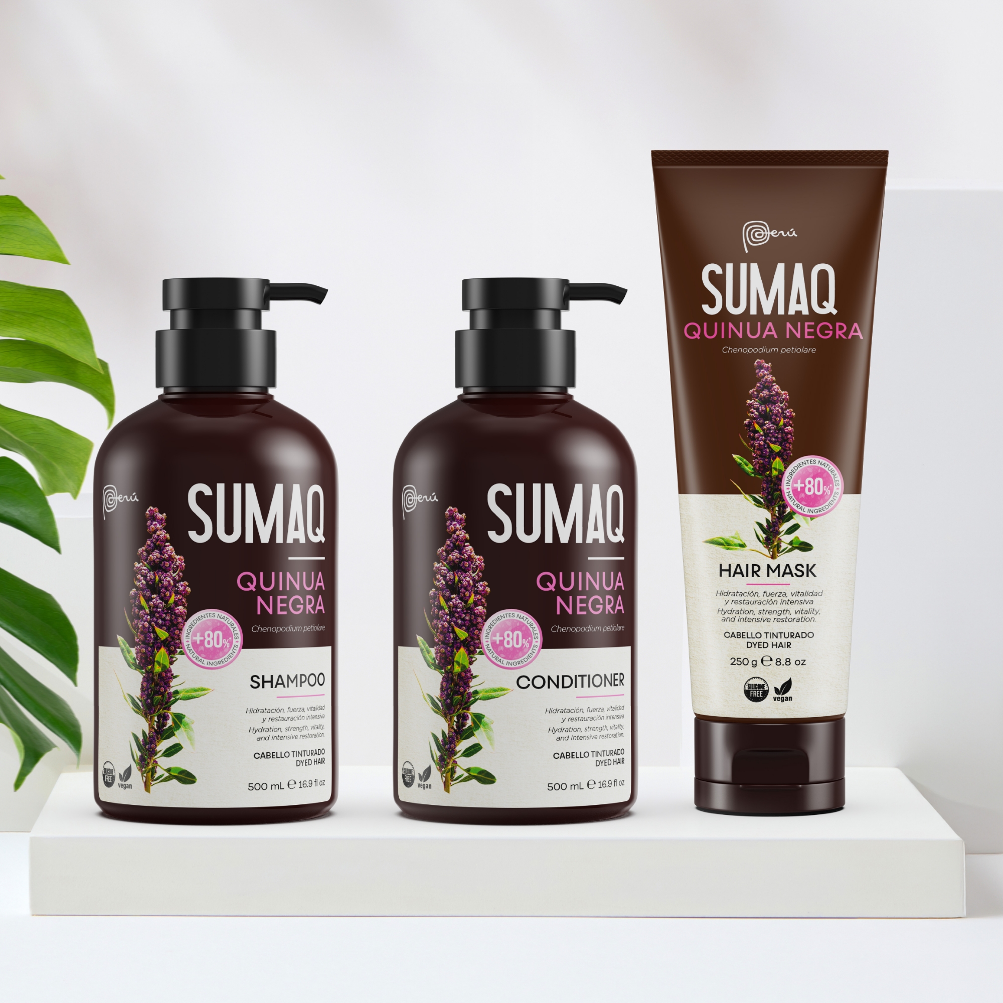 Shampoo Sumaq Quinua Negra x 500 ml - Imagen 5