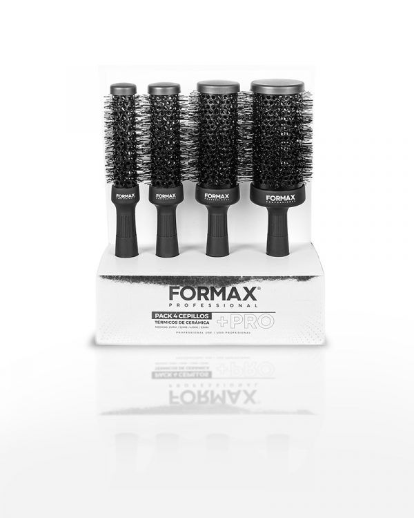 Juego de Cepillos Térmicos Formax Profesional - Pack 4 und