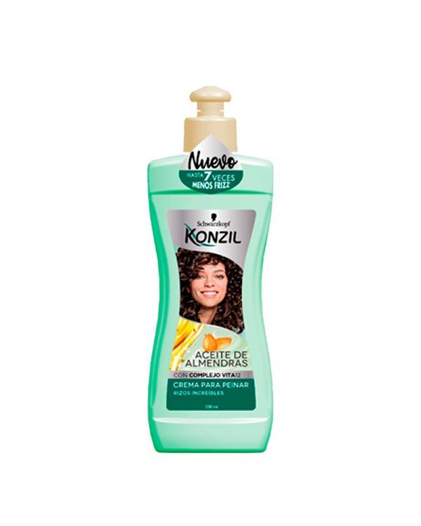 Crema para peinar Konzil Aceite de Almendras