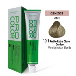 Tinte Sin Amoniaco Pro Color 10.1 Rubio Extra Claro Cenizo X 70 G