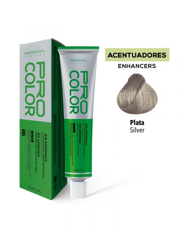 Tinte Sin Amoniaco Pro Color 1000 Platinum X 70 G
