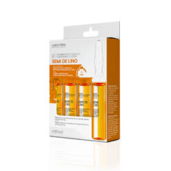 Ampolla Lanosterín Semi de Lino Loción Reestructurante Caja x 4 und - Imagen 2