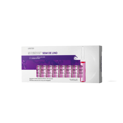Ampolla Lanosterín Semi De Lino Loción Revitalizante Caja X 24 Und