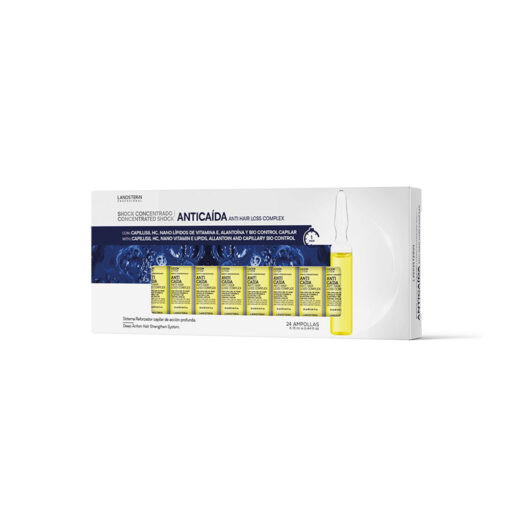 Ampolla Lanosterín Shock Concentrado Anticaída Caja X 24 Und