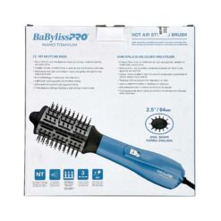 Cepillo eléctrico de aire caliente BaBylissPRO / Hot Air Styling Brush 2.5 - Imagen 5