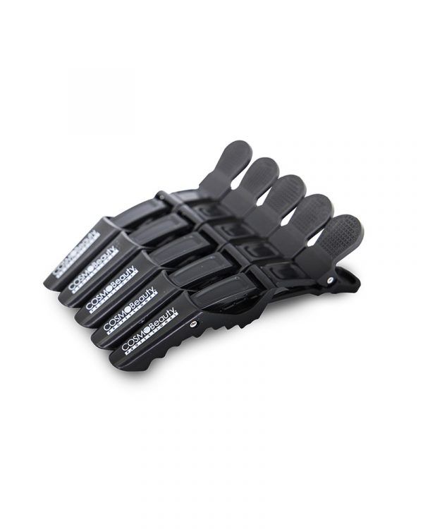Clips de Cocodrilo Negro - CosmoBeauty Professional