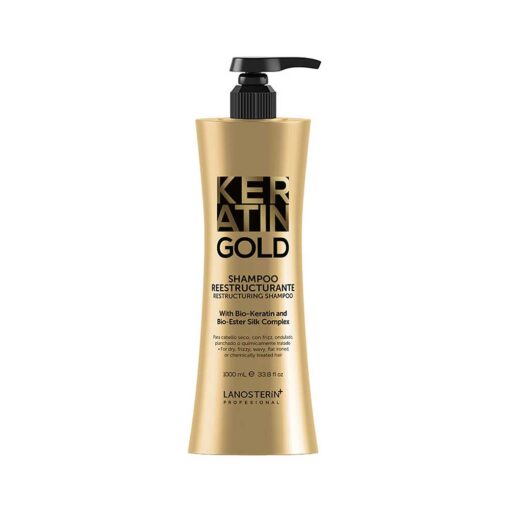 Shampoo Reestructurante Keratin Gold 1000 ml