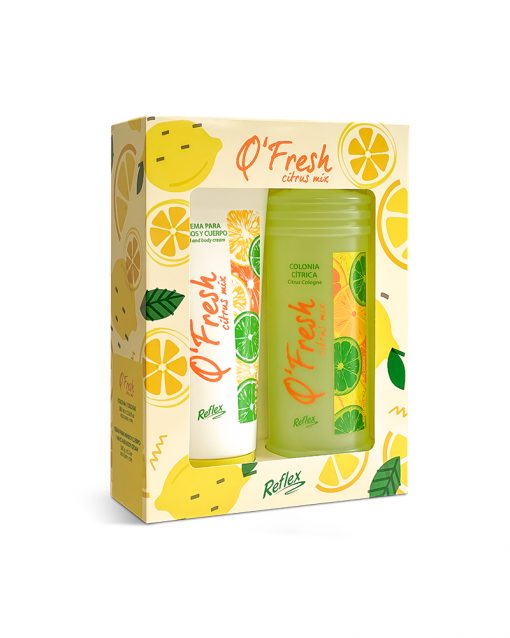 Pack Q'Fresh Colonia x 380 ml + Crema de Manos y Cuerpo 180 g