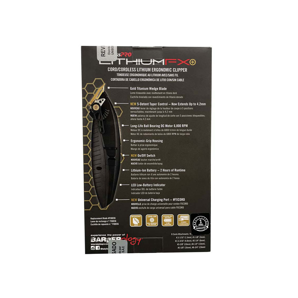 Cortadora BARBERology Lithium FX - Imagen 5
