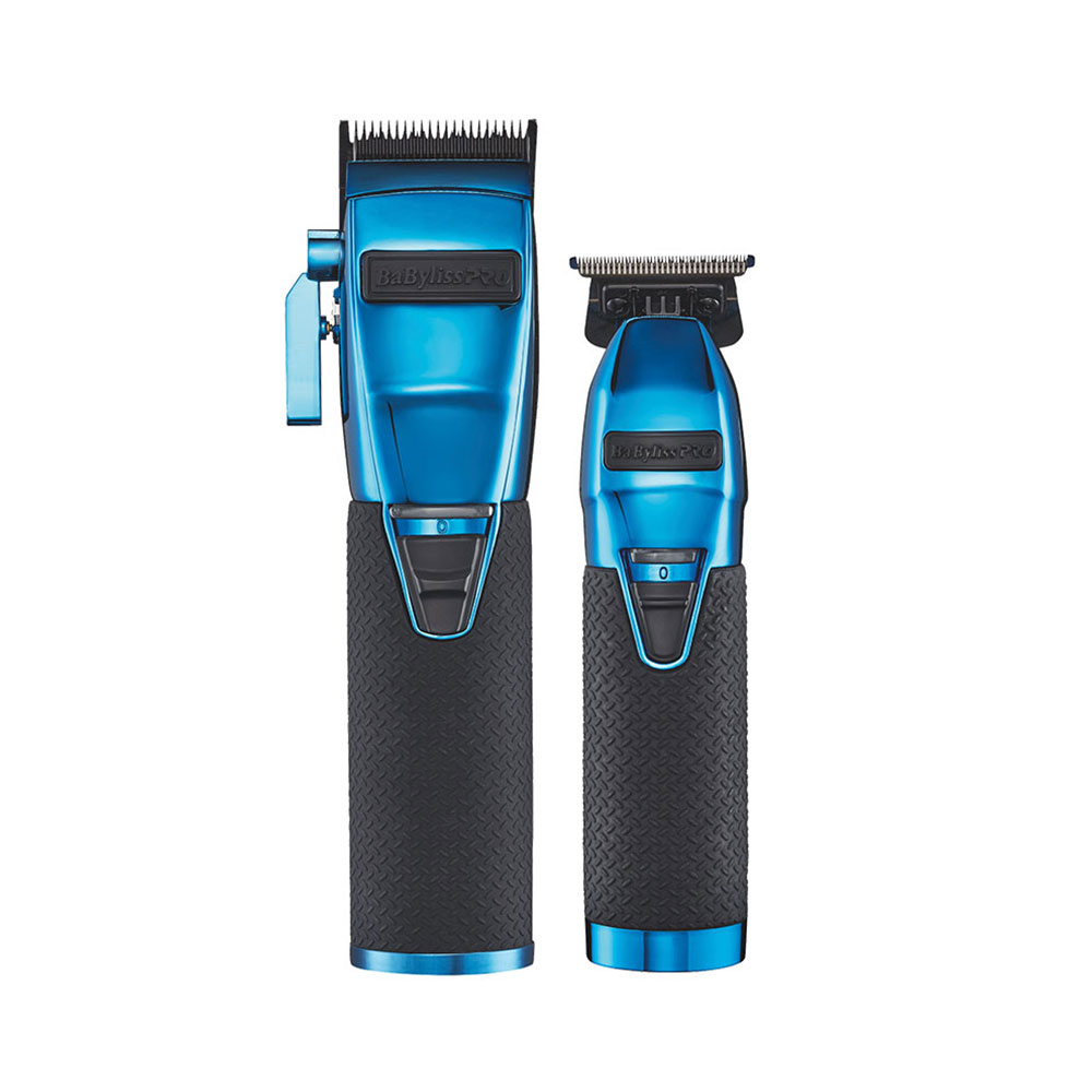 Cortadora y Patillera BARBERology Limited FX Boost+ Blue Collection - Imagen 2