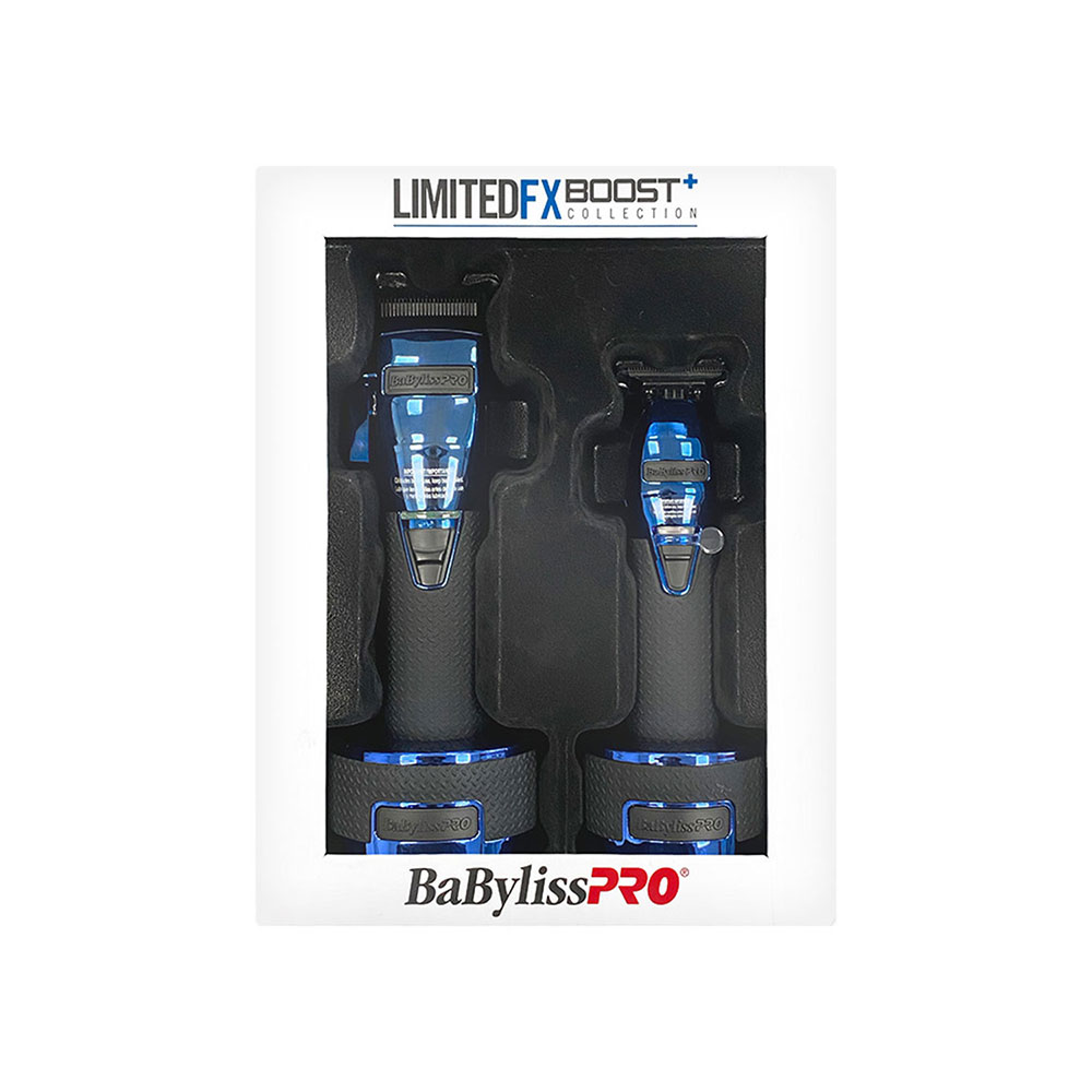 Cortadora y Patillera BARBERology Limited FX Boost+ Blue Collection - Imagen 3