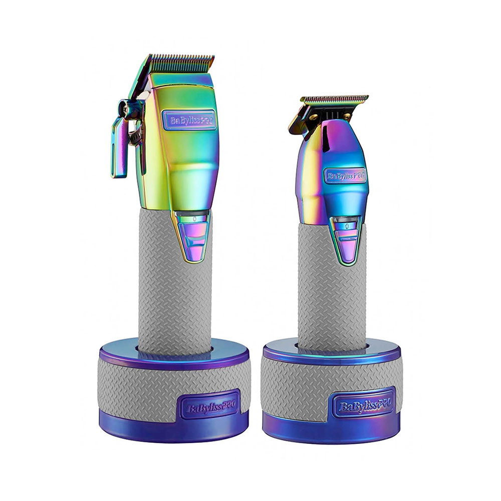Cortadora y Patillera BARBERology Limited FX Boost+ Iridescent Collection - Imagen 2