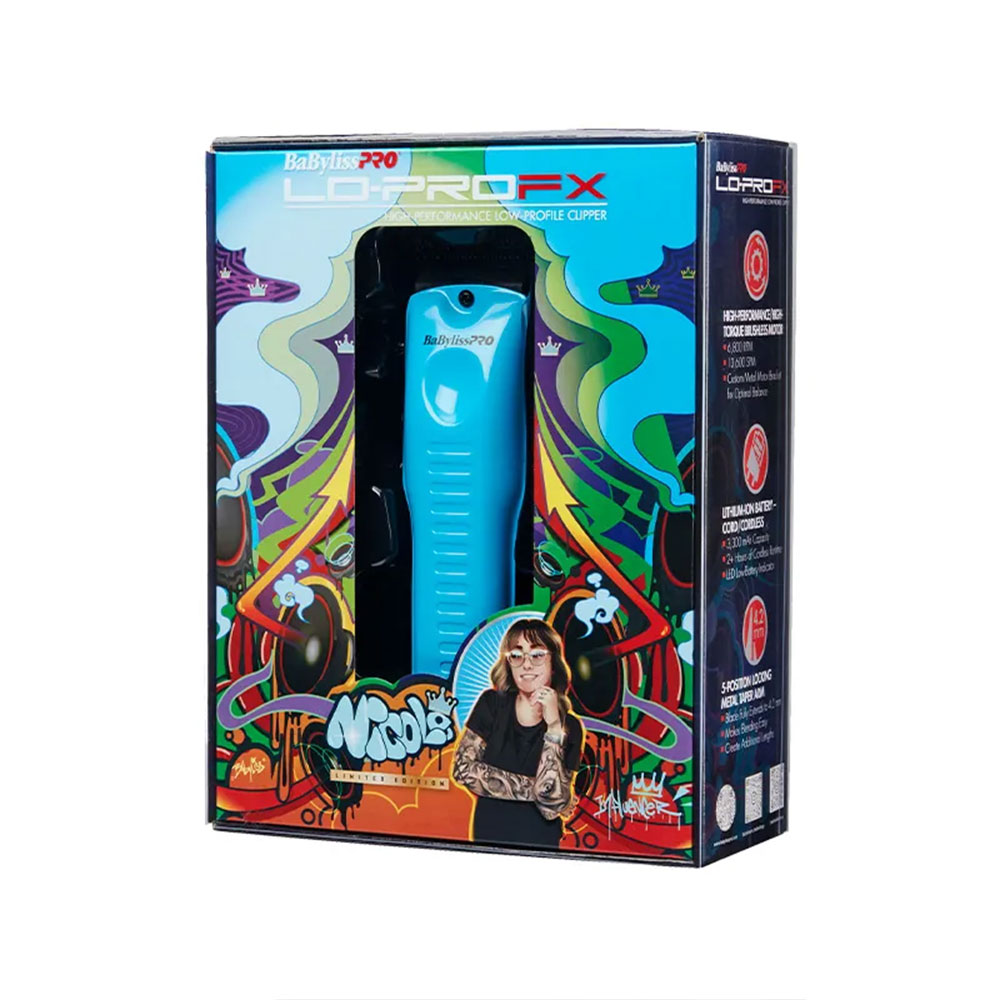 Cortadora BARBERology Lo-Pro FX Blue - Imagen 3