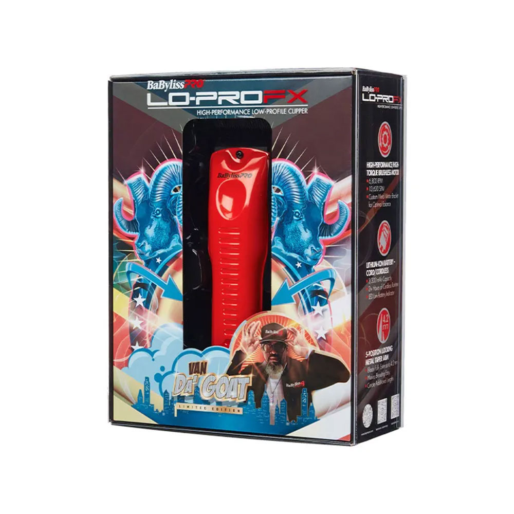 Cortadora BARBERology Lo-Pro FX Red - Imagen 6