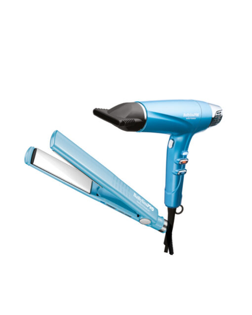 Combo BaBylissPRO Plancha y Secadora Dual Ionic